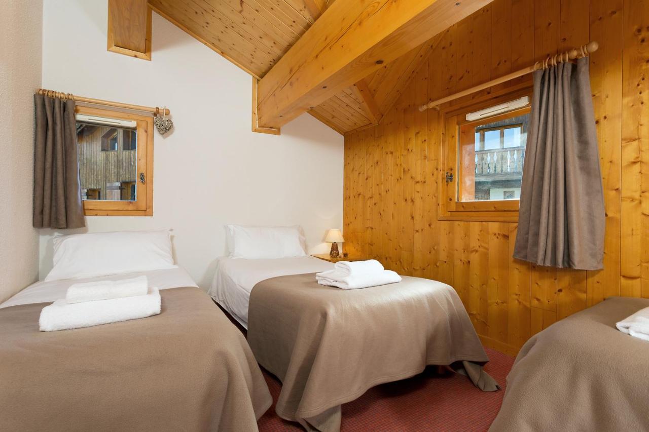 Madame Vacances Les Chalets Du Praz La Plagne Exterior foto